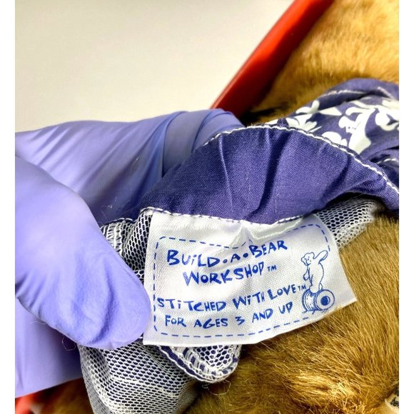 Surf Club Teddy Bear Build-A-Bear Brown Swim Shorts Stuffed Animal Plush PA-9859 - Picture 8 of 12